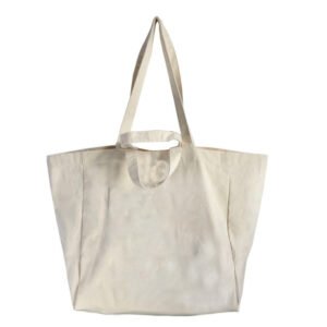 Fashion street canvas bag trendy large capacity cotton bag