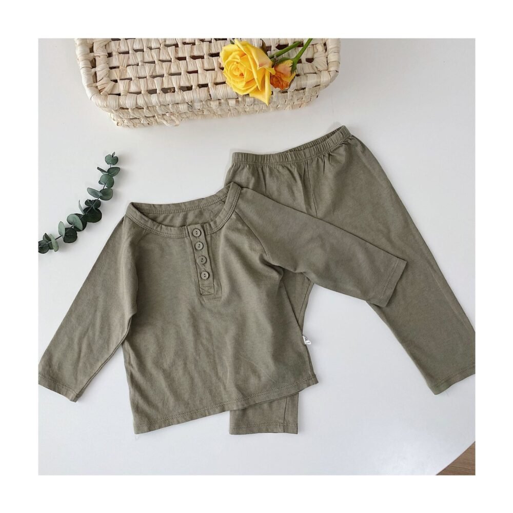 Cozy Cotton Pajama Set for Kids - Image 5