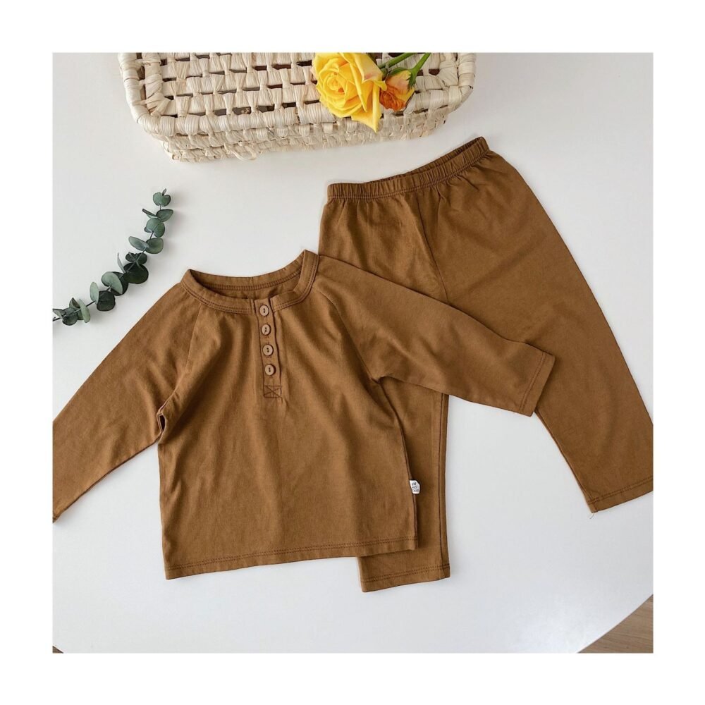 Cozy Cotton Pajama Set for Kids - Image 8