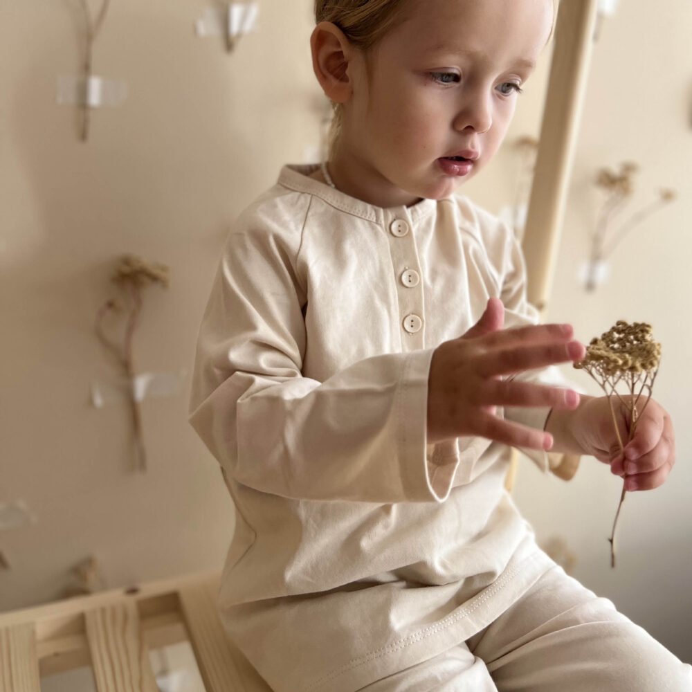 Cozy Cotton Pajama Set for Kids - Image 3