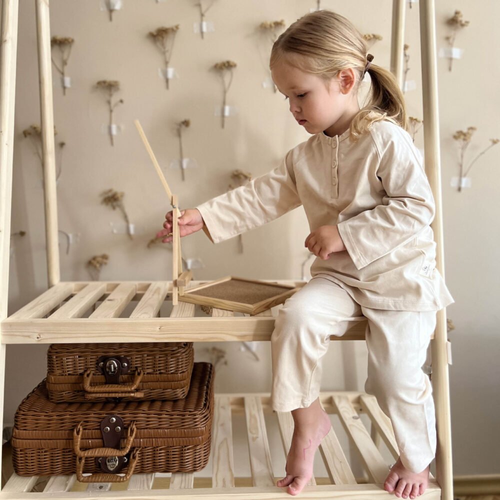 Cozy Cotton Pajama Set for Kids - Image 2