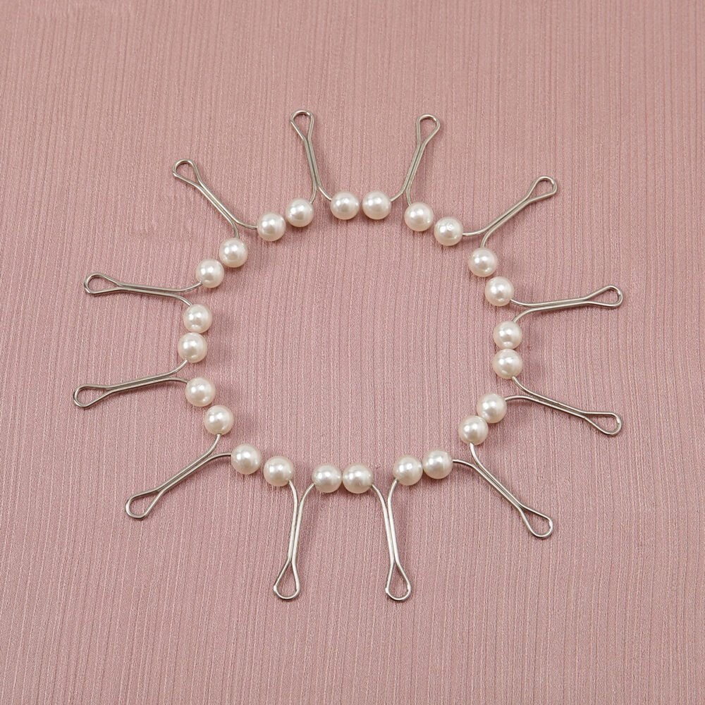 Elegant Silk Scarf Buckle Brooch - Image 10