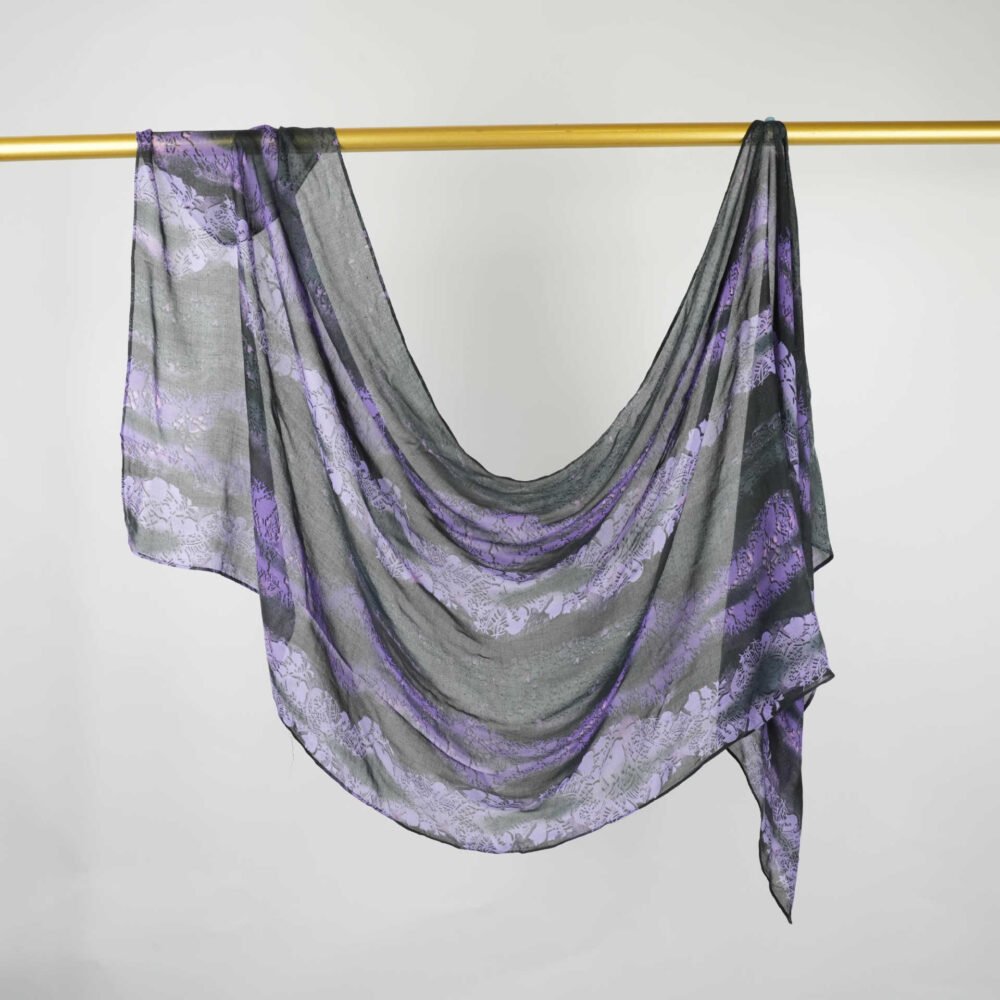Printed Modal Rayon Shawl Hijab - Image 10