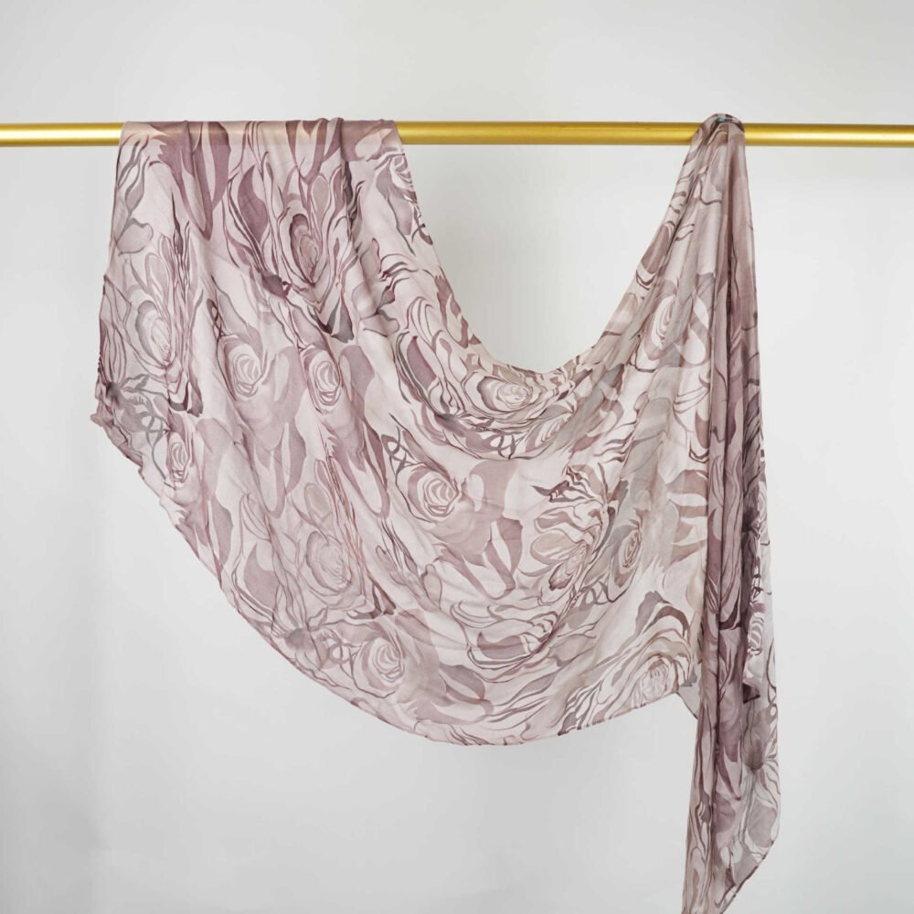 Printed Modal Rayon Shawl Hijab - Image 18