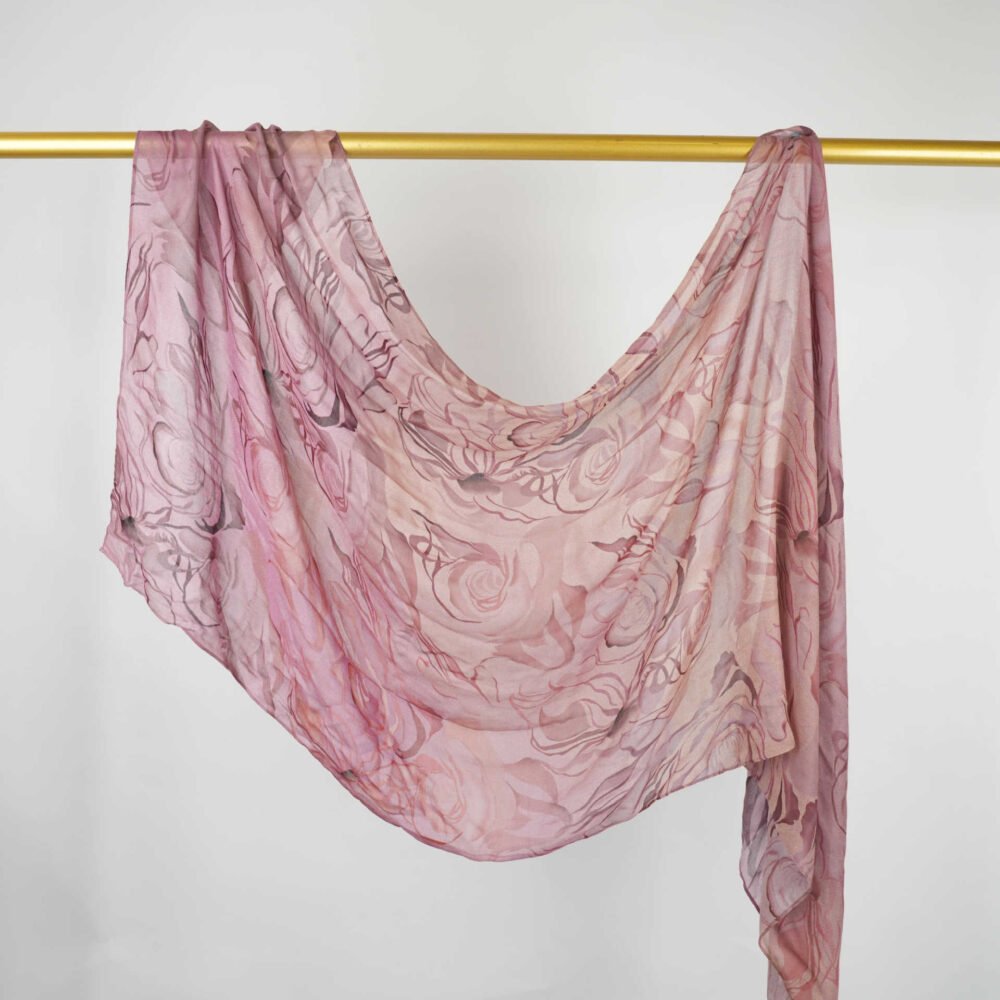Printed Modal Rayon Shawl Hijab - Image 19