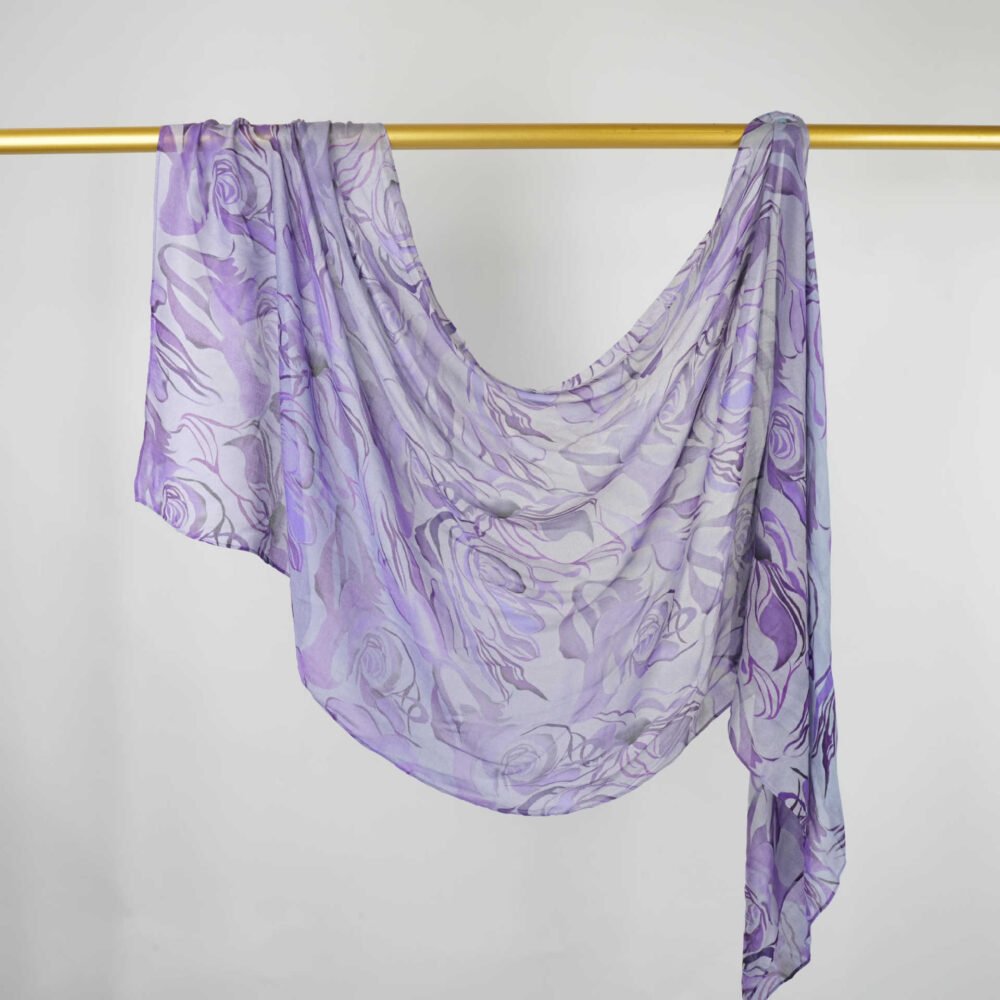 Printed Modal Rayon Shawl Hijab - Image 22