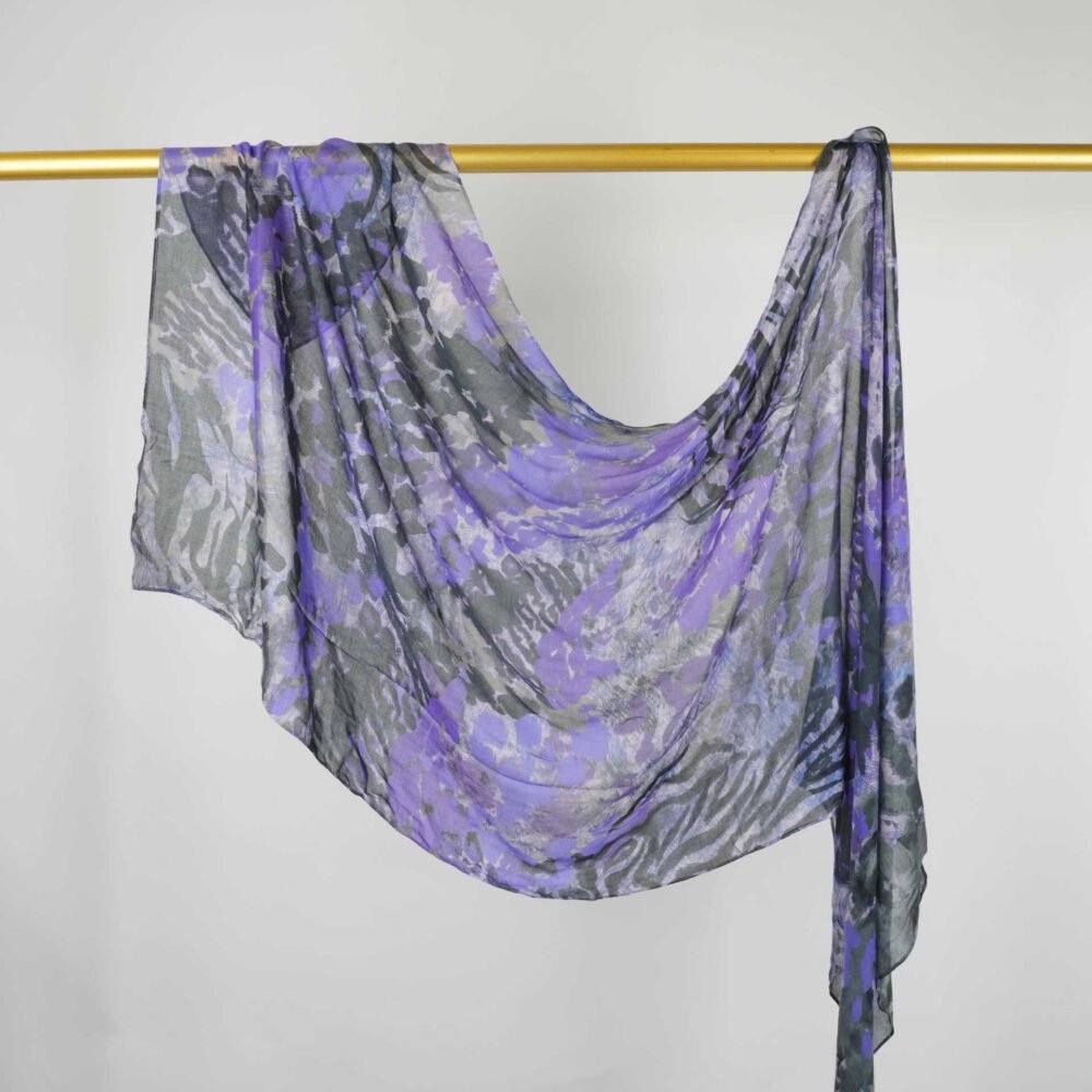 Printed Modal Rayon Shawl Hijab - Image 23