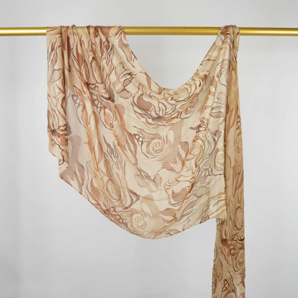 Printed Modal Rayon Shawl Hijab - Image 24