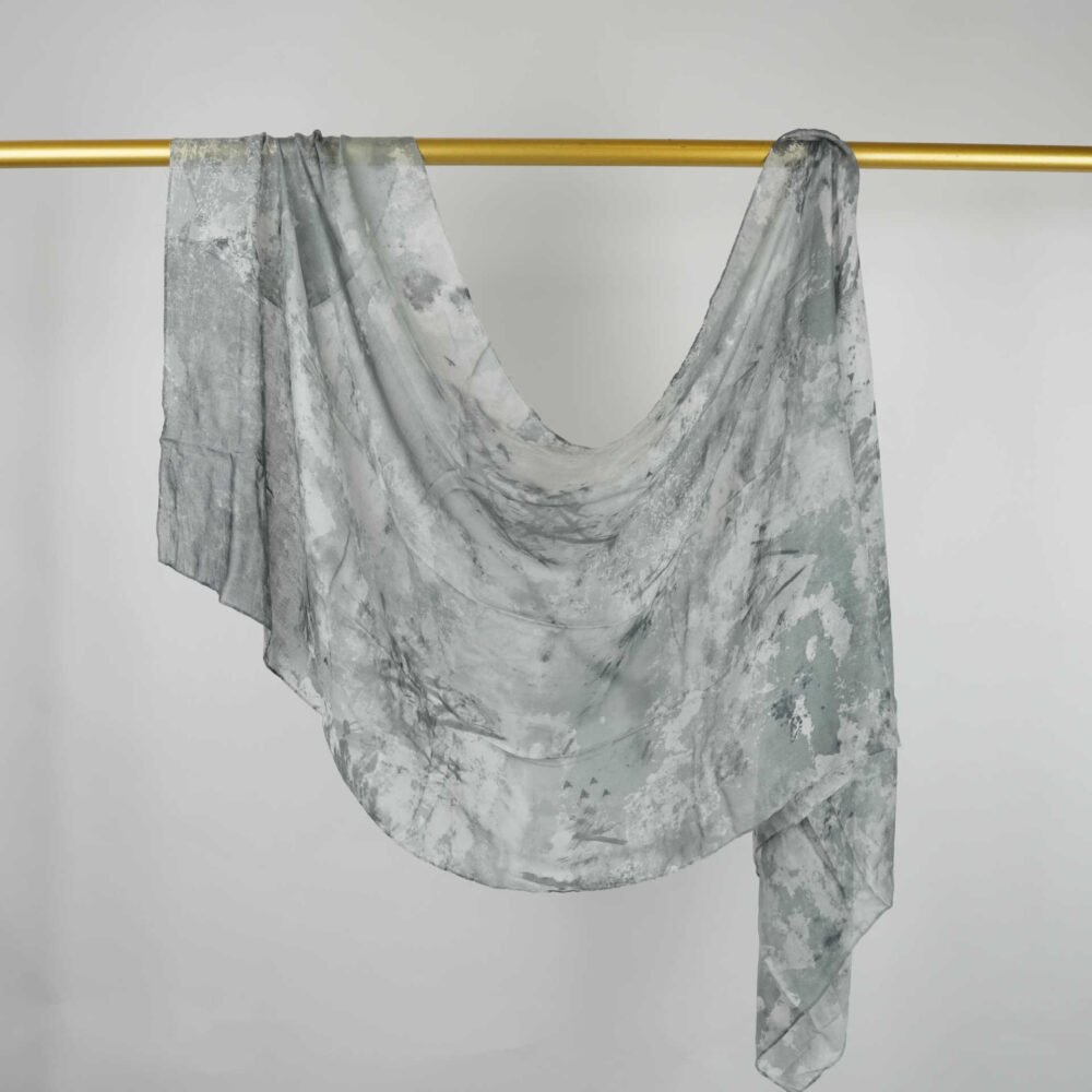 Printed Modal Rayon Shawl Hijab - Image 40