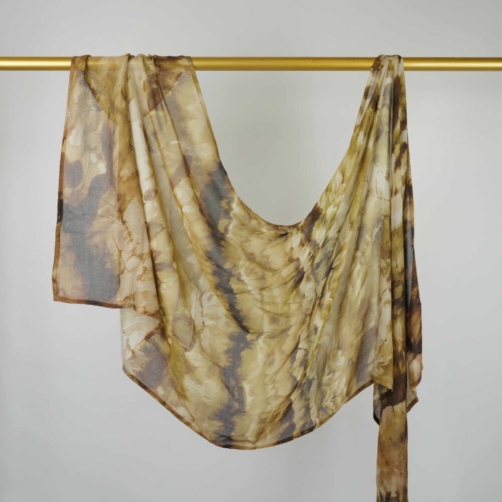 Printed Modal Rayon Shawl Hijab - Image 44