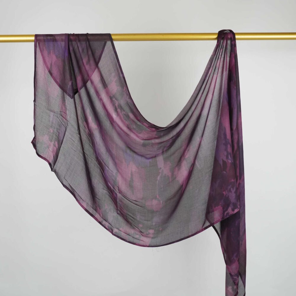 Printed Modal Rayon Shawl Hijab - Image 53