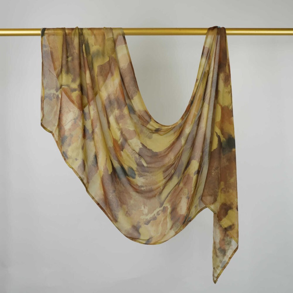 Printed Modal Rayon Shawl Hijab - Image 57