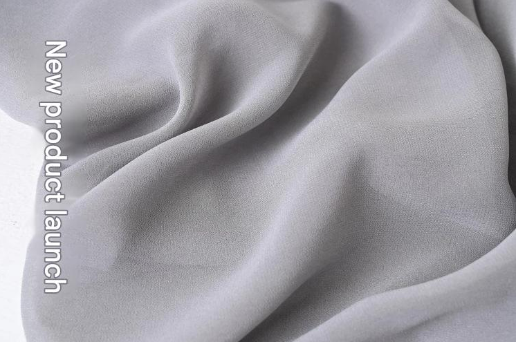 130Crystal chiffon hijab - Image 2