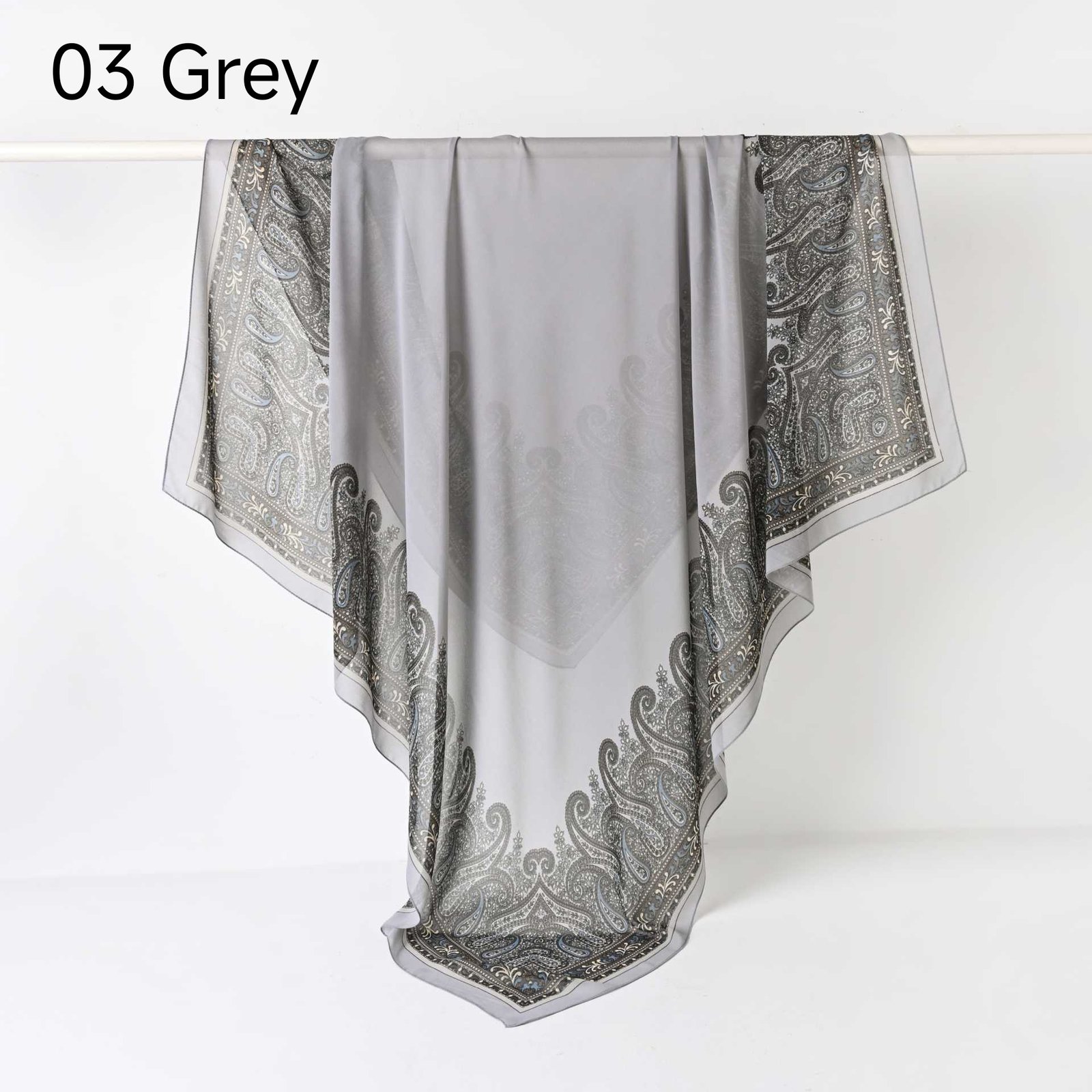 130Crystal chiffon hijab - Image 17