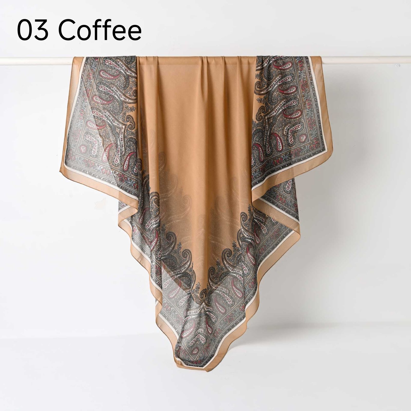 130Crystal chiffon hijab - Image 21