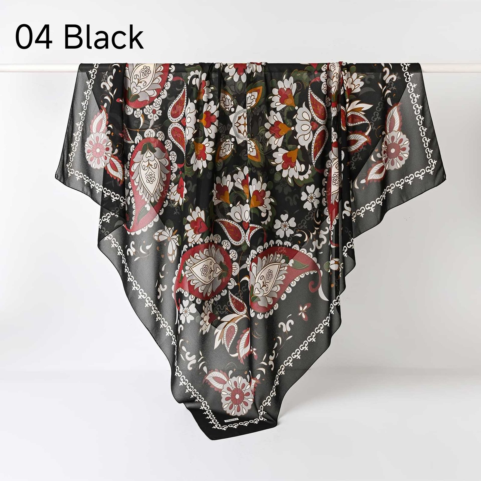 130Crystal chiffon hijab - Image 25