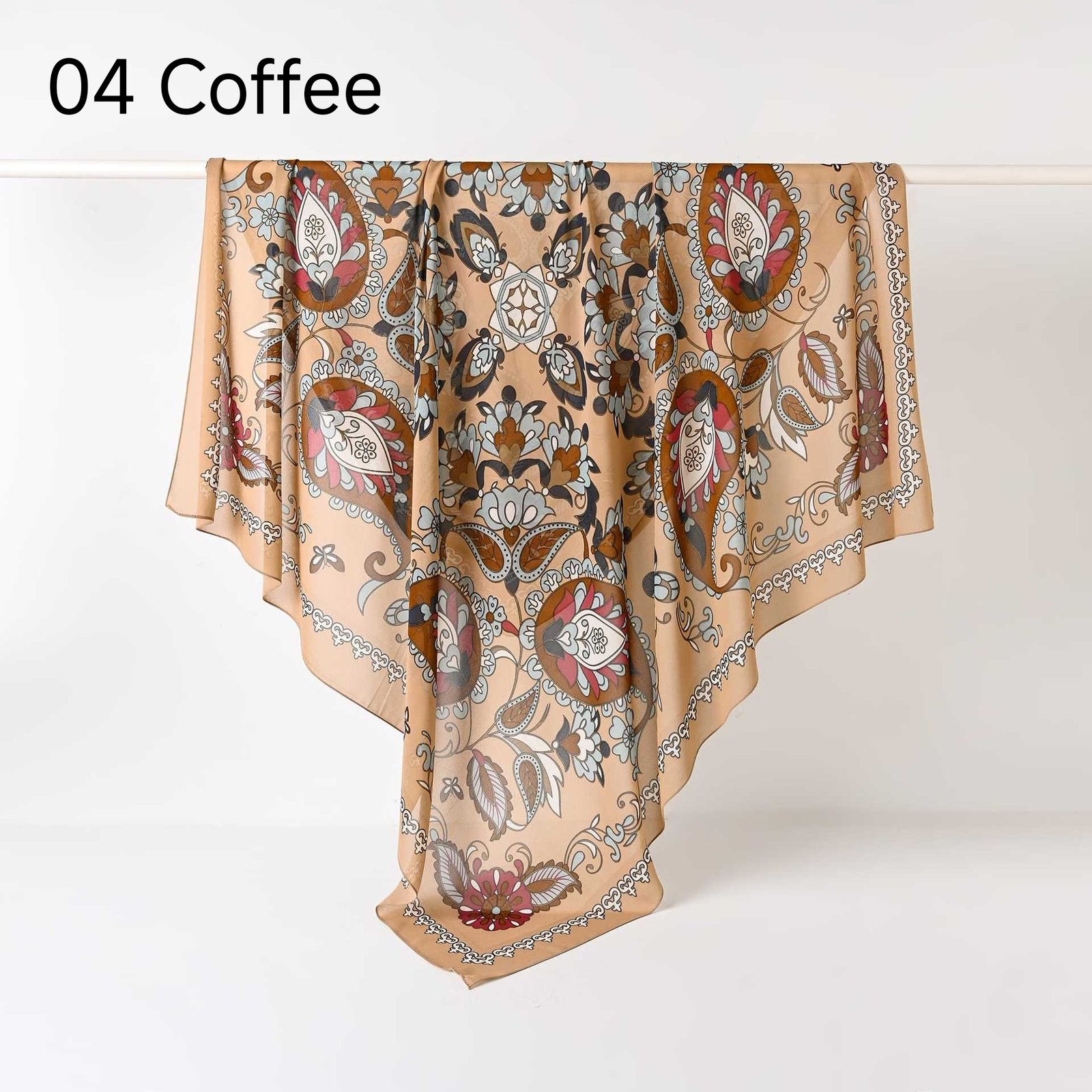 130Crystal chiffon hijab - Image 29