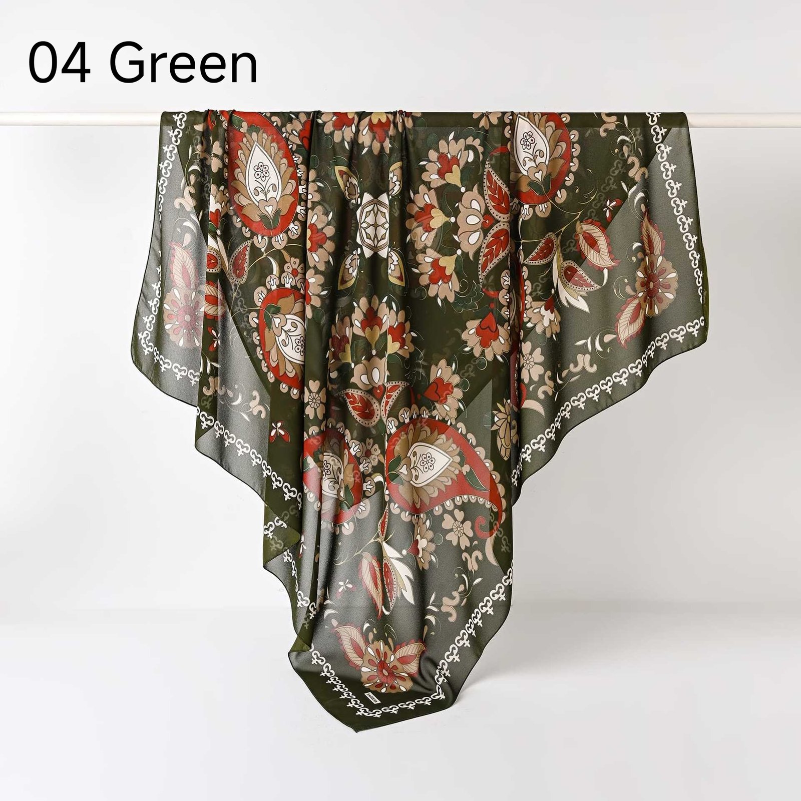 130Crystal chiffon hijab - Image 30