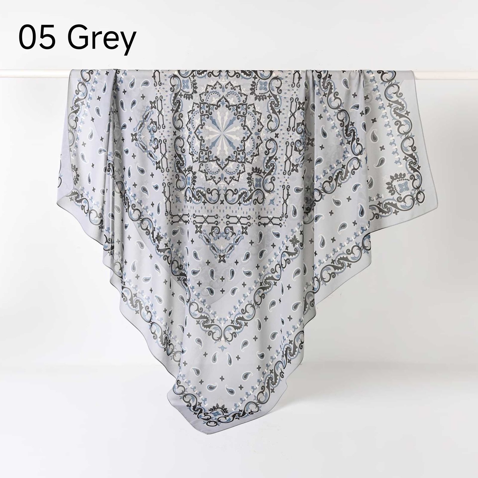 130Crystal chiffon hijab - Image 32
