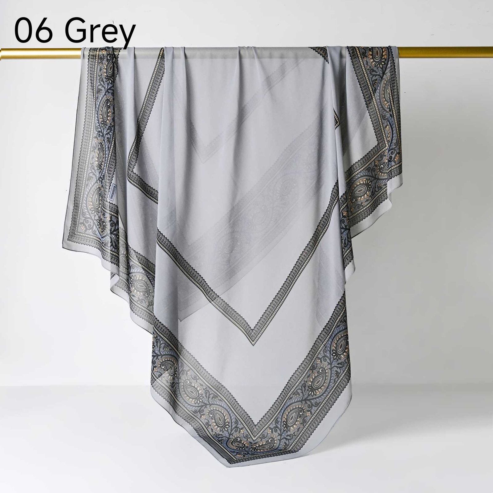 130Crystal chiffon hijab - Image 37