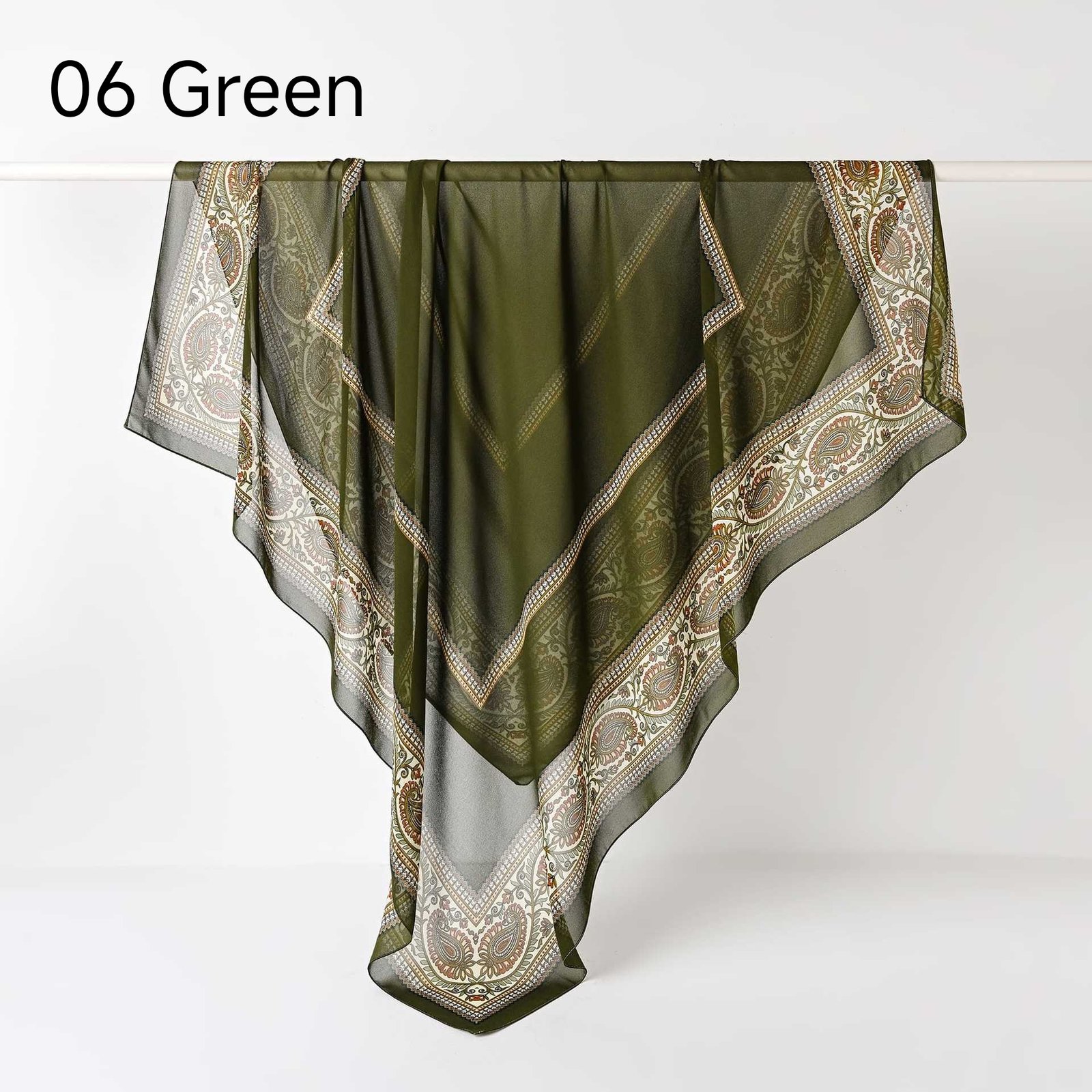 130Crystal chiffon hijab - Image 39