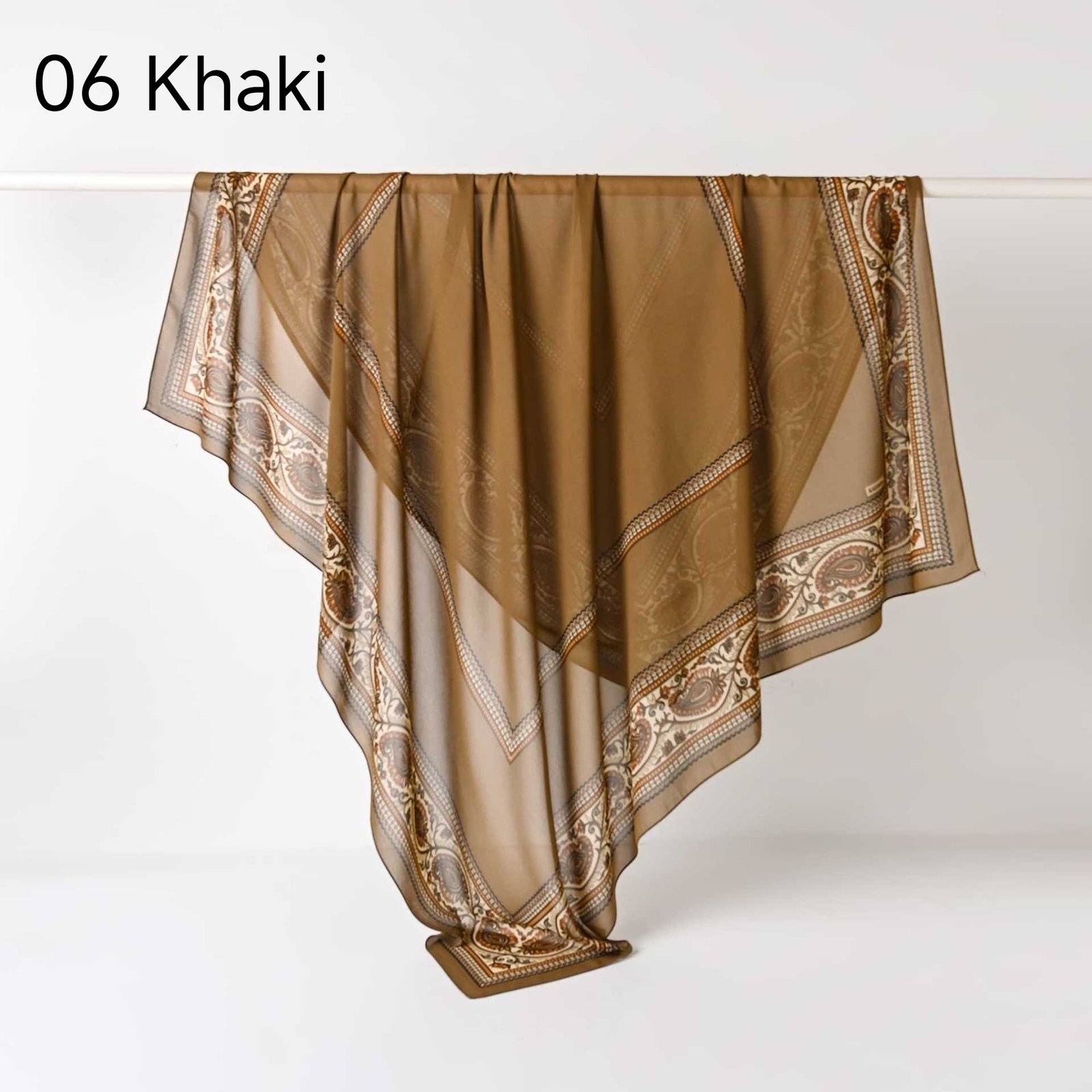 130Crystal chiffon hijab - Image 41