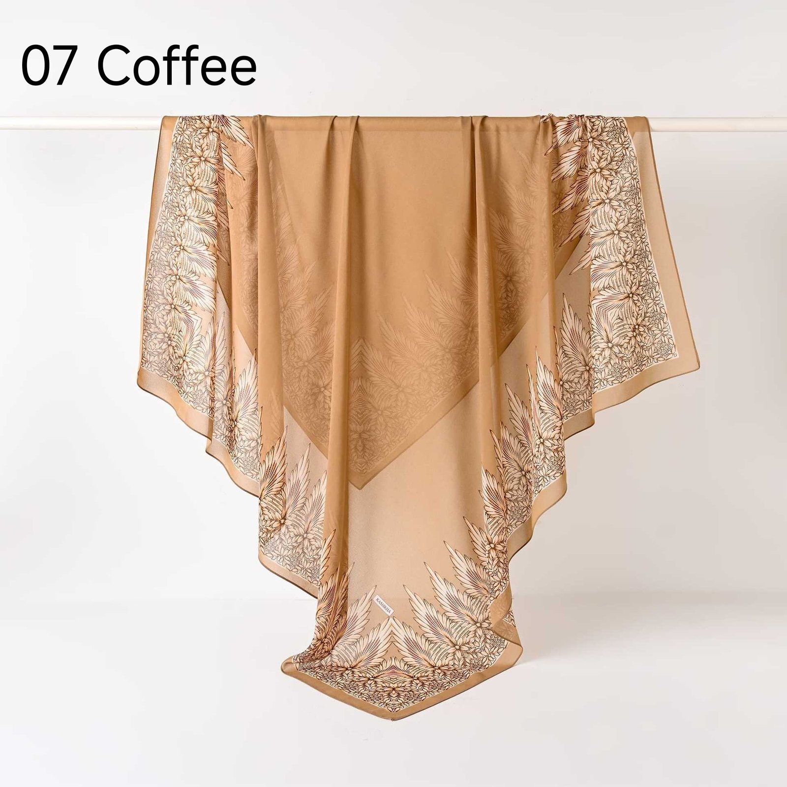 130Crystal chiffon hijab - Image 45