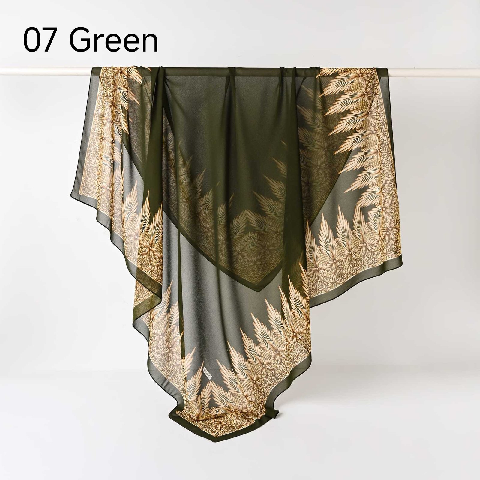 130Crystal chiffon hijab - Image 48