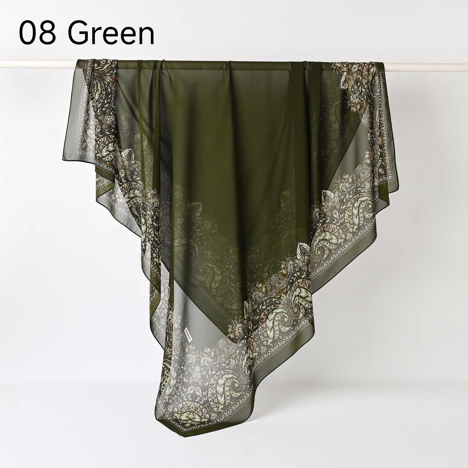 130Crystal chiffon hijab - Image 51