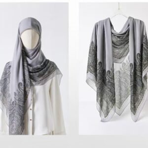 130Crystal chiffon hijab